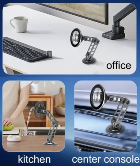 Multifunctional Magnetic Phone Holder