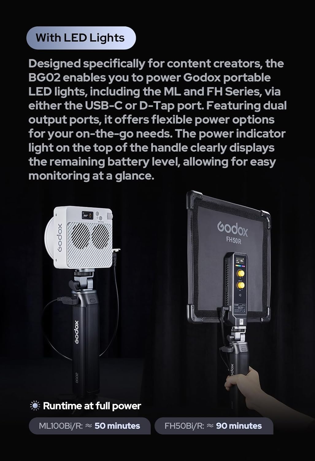 Godox BG02 Battery Grip