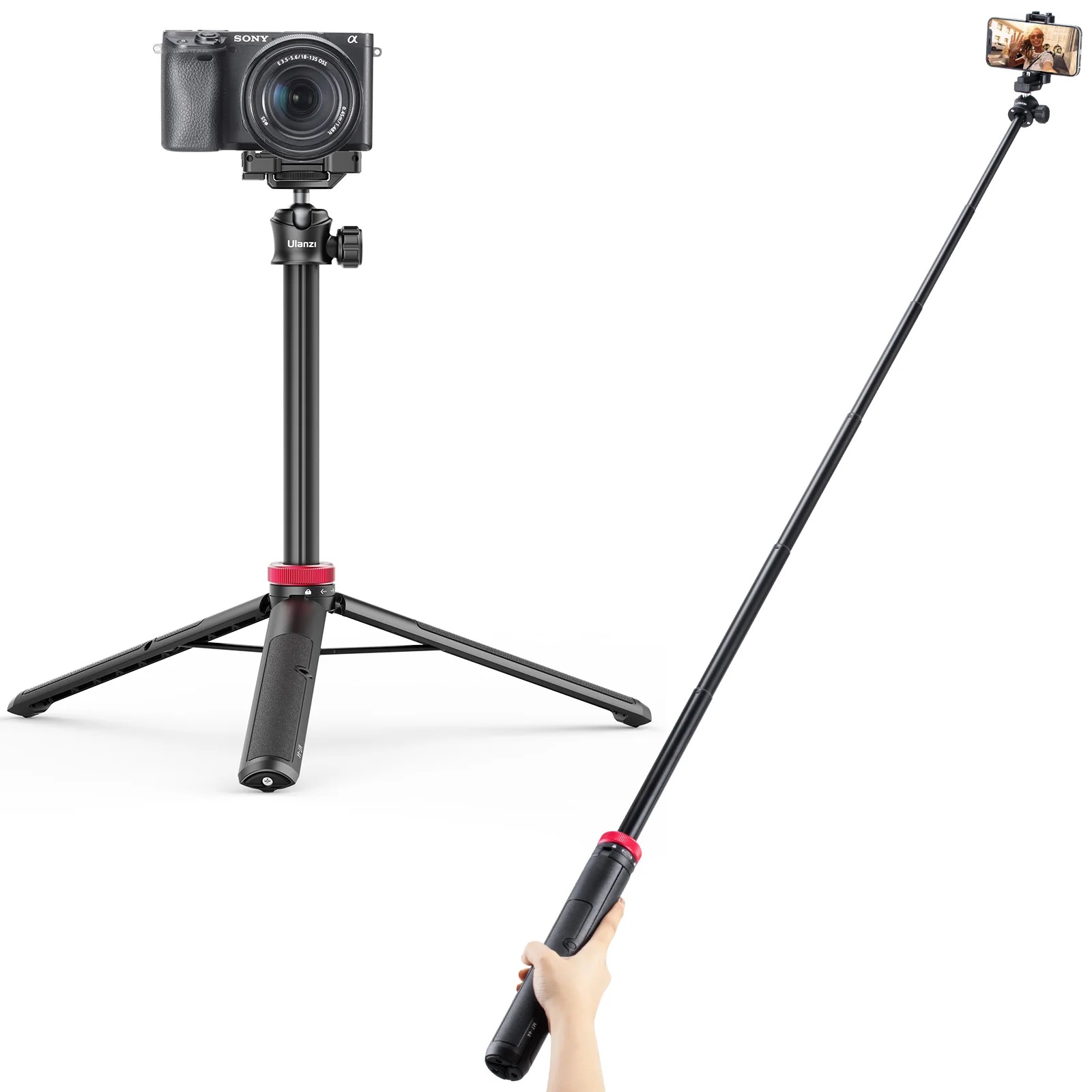Ulanzi MT-44 Extendable Vlog Tripod Ulanzi MT-44 Extendable Vlog Tripod