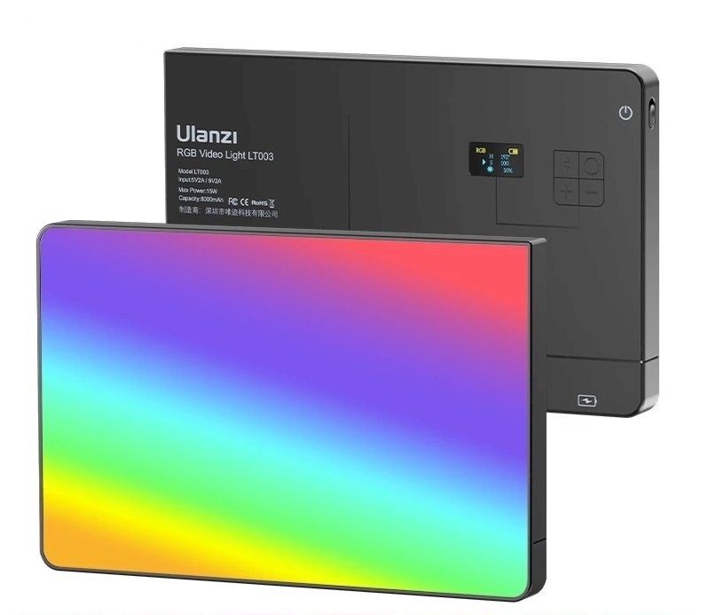 Ulanzi LT003 10" RGB LED Video Light With Stand