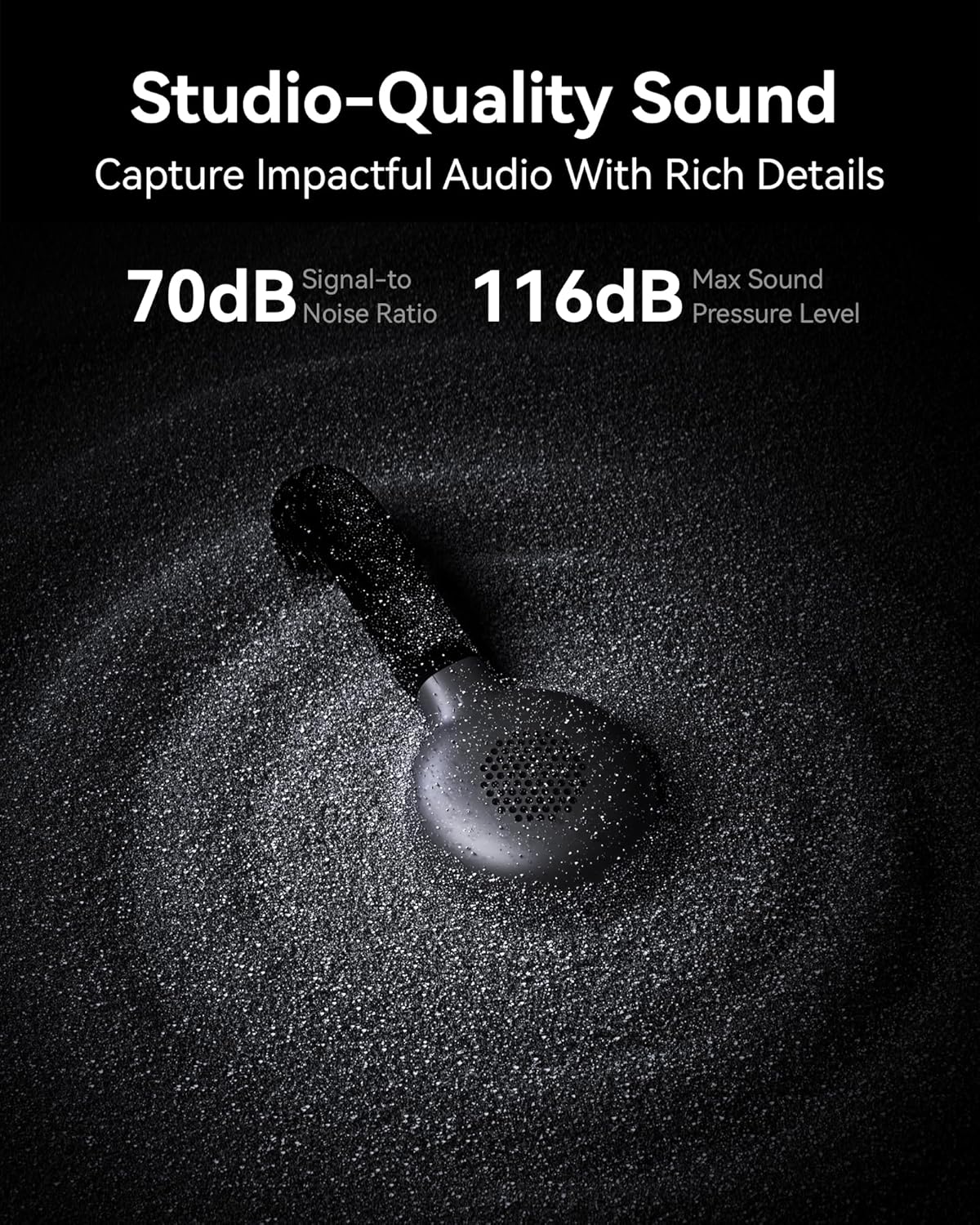 Hollyland LARK M2S Mini Combo 2-Person Wireless Microphone System for Cameras and Mobile Devices