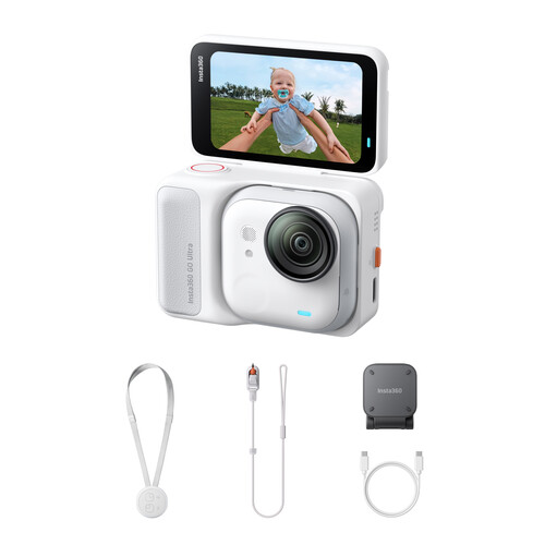 Insta360 GO Ultra Standard Bundle (Arctic White)