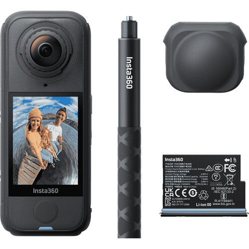 Insta360 X4 Air 360° Action Cam Starter Bundle (Black)