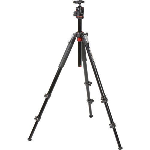 Manfrotto MK055XPRO3-BHQ2 Aluminum Tripod with XPRO Ball Head and 200PL QR Plate