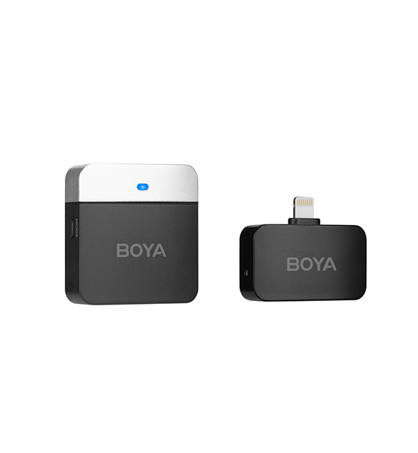 BOYA BY-M1LV-D 2.4GHz Wireless Microphone System(Iphone)
