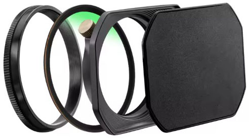 MRCUV Adapter Hood Kit for FUJIFILM X100 Series X100/X100V/X100VI/X100F/X100S/X100T (Black)