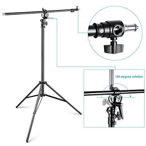 NiceFoto LS-16 Studio Boom Arm Light Stand