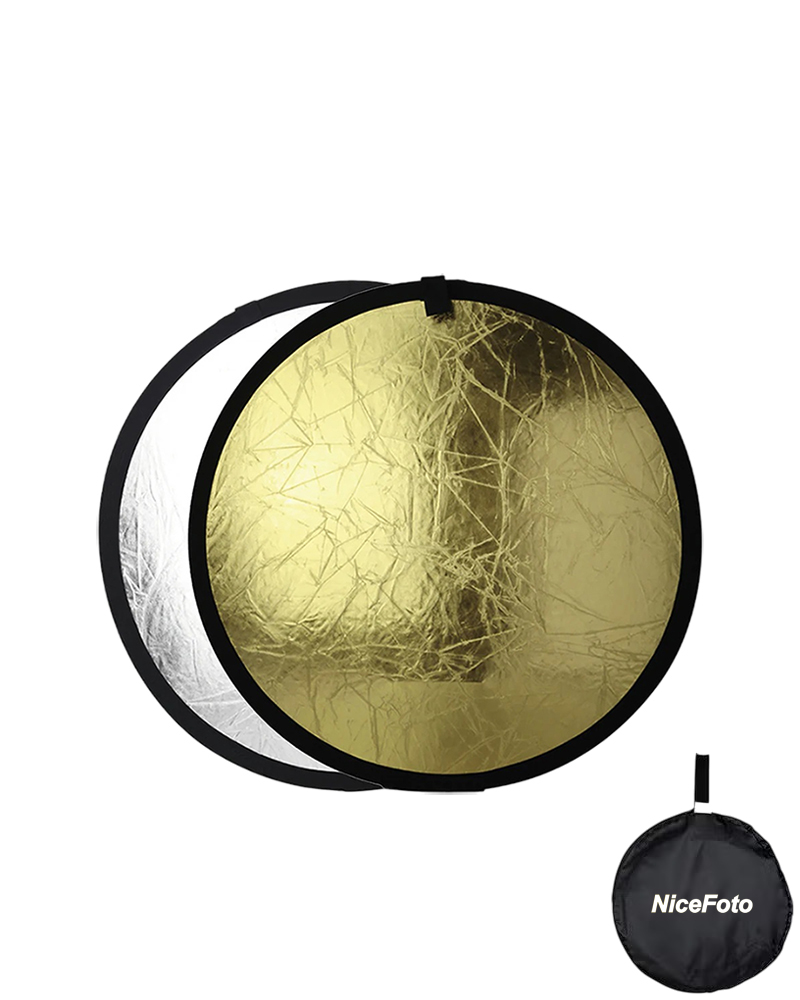 NiceFoto SR-2-Ø22" 2in1 Round Reflector Discs (56cm)