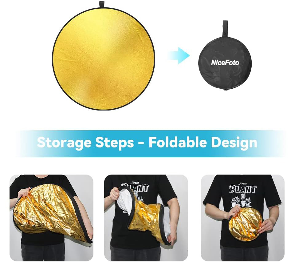 NiceFoto SR-5-Ø32" 5in1 Round Reflector Discs (82cm)