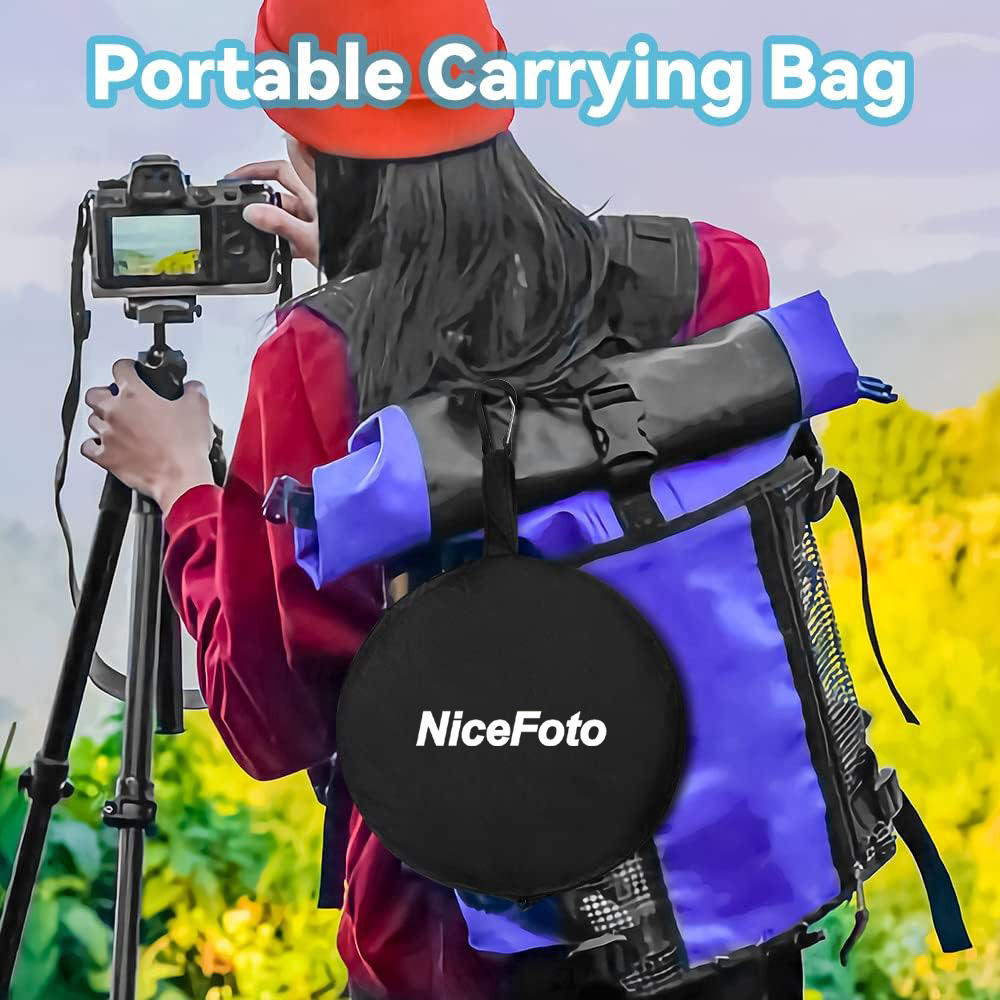 NiceFoto SR-5-Ø42" 5in1 Round Reflector Discs (107cm)