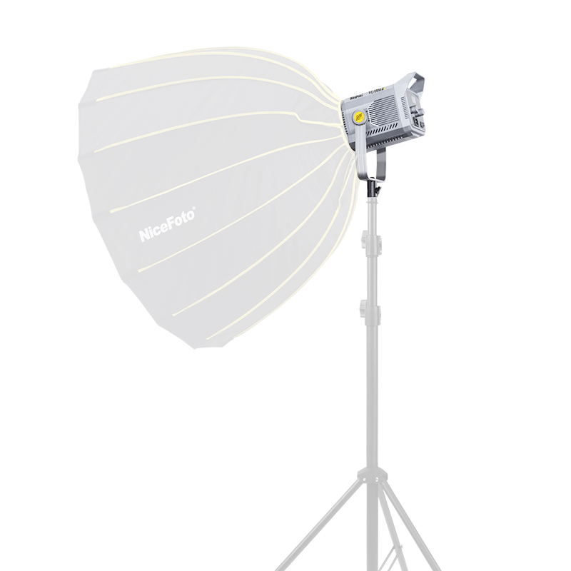 NiceFoto FC-2000A 200W Bi-Color Portable LED Video Light