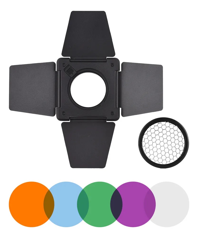 NiceFoto SN-32 Barndoor Filter Kit For BJ-600A BJ-600B