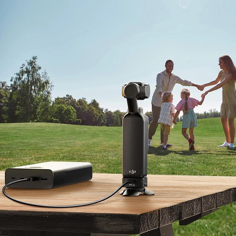 Ulanzi USB-C Locating Baseplate with Mini Tripod for DJI Osmo Pocket 3