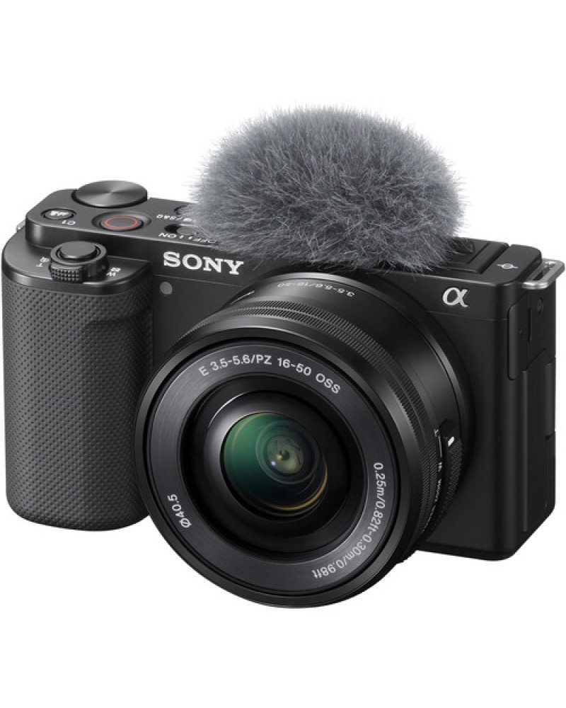Sony ZV-E10 Mirrorless Camera with 16-50mm Lens and Content Creator Kit