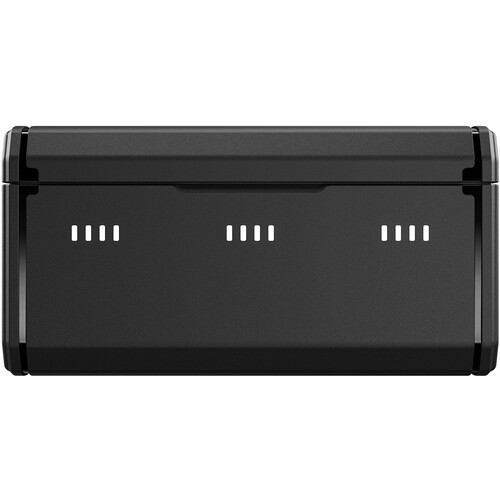 TELESIN Pocket-Size 3-Slot Charger Box & 2 Stamina Batteries Kit for GoPro HERO 9/10/11/12