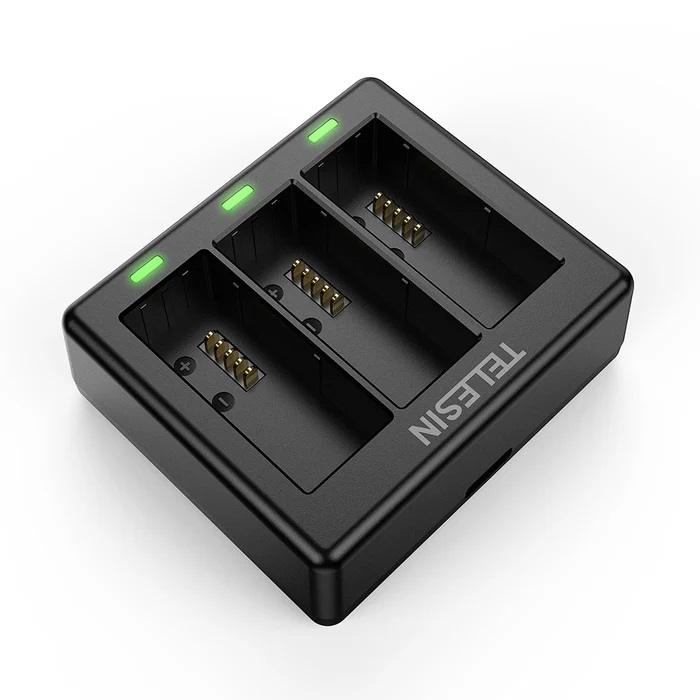 TELESIN Triple Battery Charger for GoPro Hero 13
