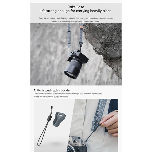 Ulanzi Falcam Maglink Quick Magnetic Buckle Shoulder Strap Pro