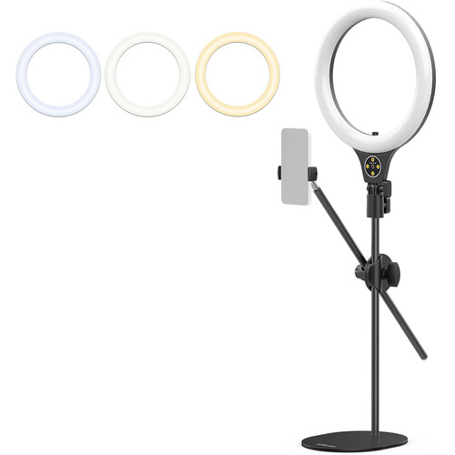 Ulanzi Desktop Overhead Shooting Bracket Ring Light Set