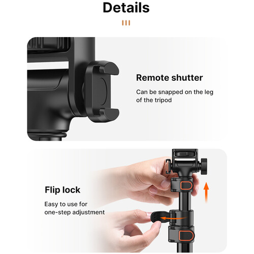 Ulanzi TB64 Light Stand Tripod for Camera Smartphone