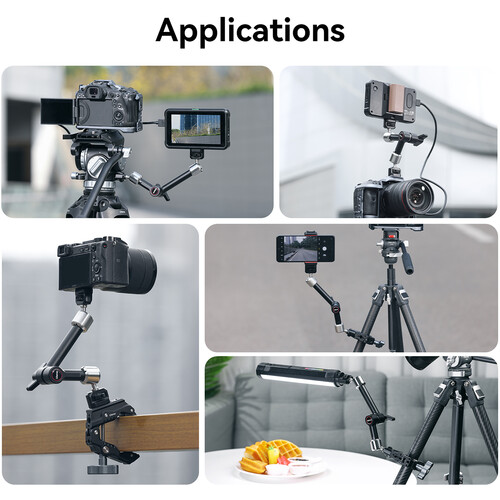 Ulanzi R011a 10 Inch Magic Arm with Crab Clamp Kit