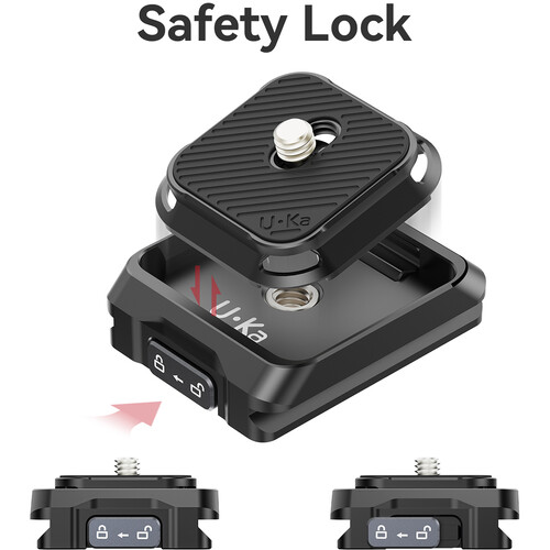 Ulanzi UKA01 Quick Release Plate & Base Kit