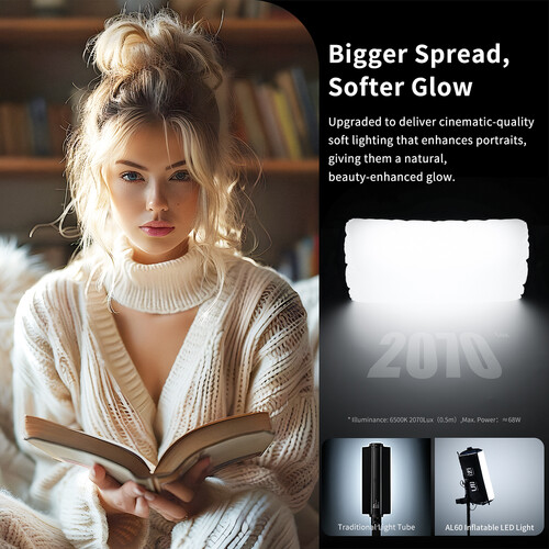 Ulanzi AL60 60W Inflatable Bi-Color LED Air Tube Light