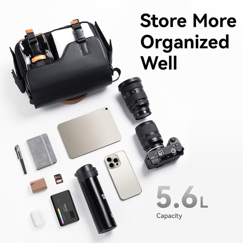 Ulanzi MS12 Messenger Bag of 5.6L Capacity Black