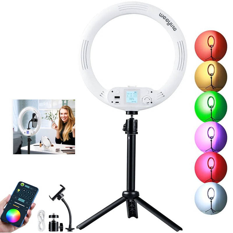 VILTROX WE-9 RGB Live Broadcast Ring Light (10.4")