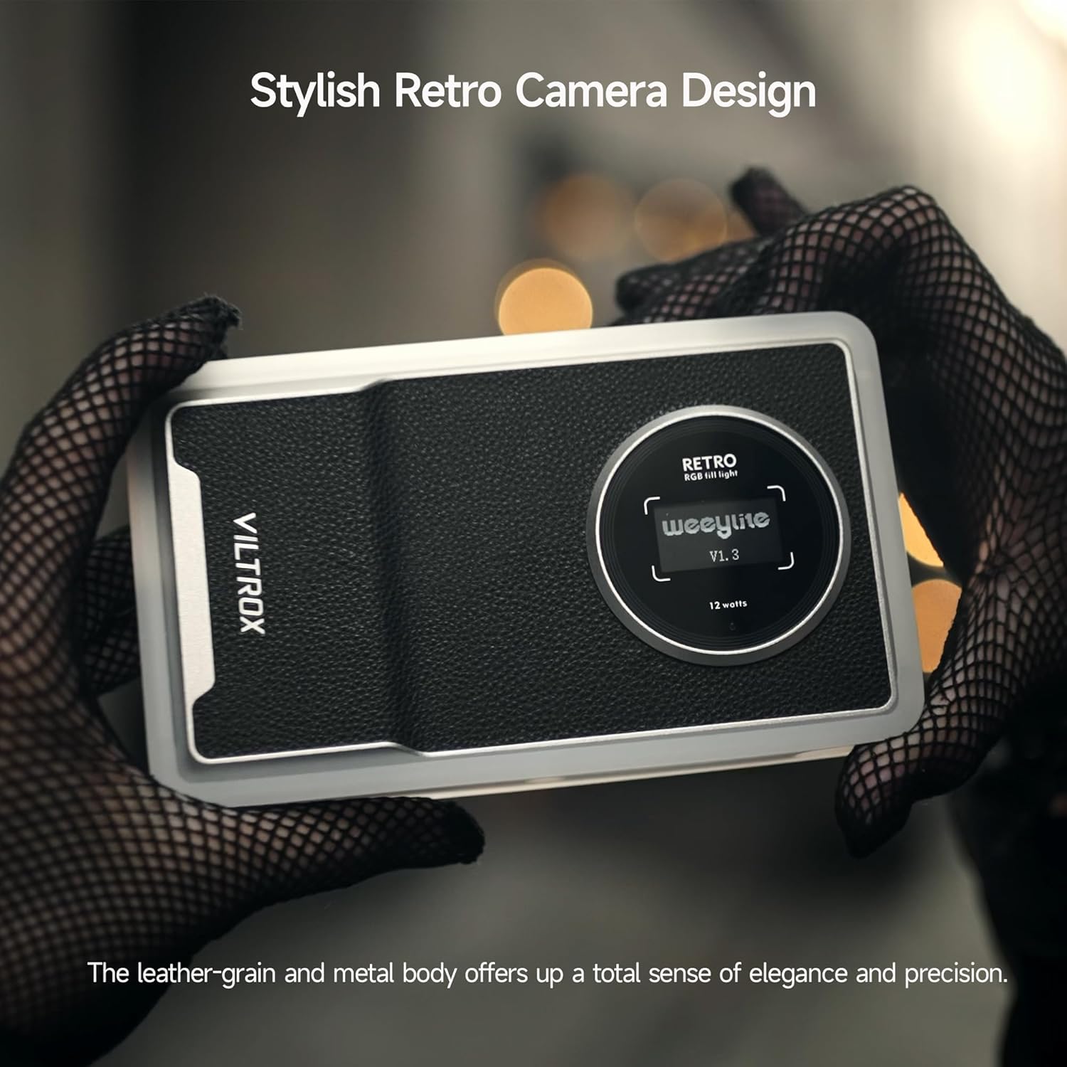 VILTROX Retro 12X RGB LED Light