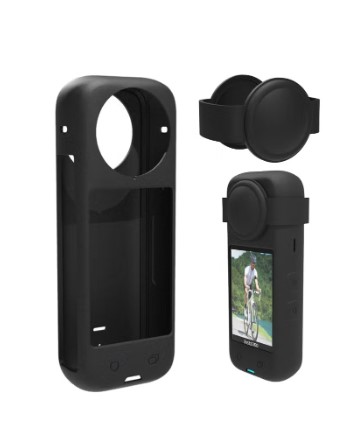 Insta360 X4 Anti-Scratch Protector Case with Lens Cap Silicone Case