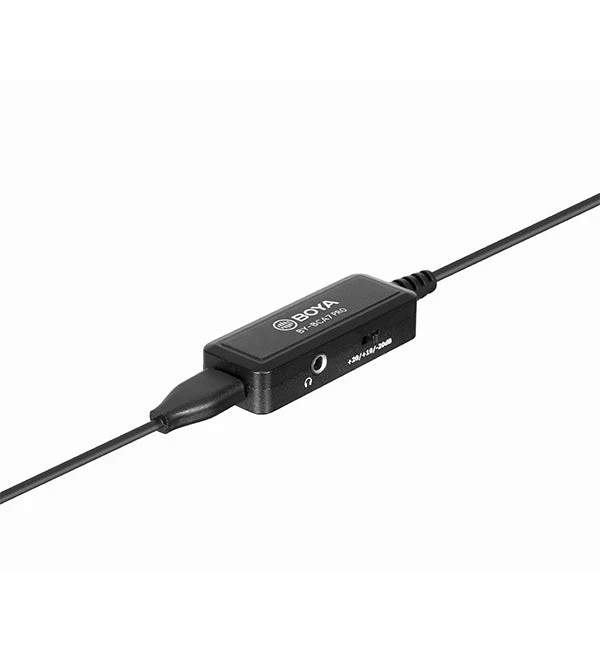 BOYA BY-BCA7 Pro XLR to Lightning & USB-A & Type-C Connectors Microphone Cable