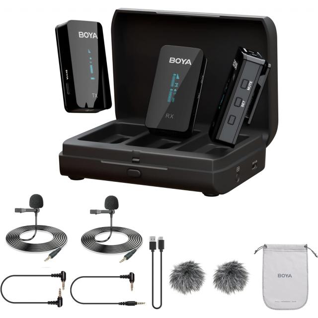 BOYA BY-XM6-K2 Wireless Microphone System BOYA BY-XM6-K2 Wireless Microphone System