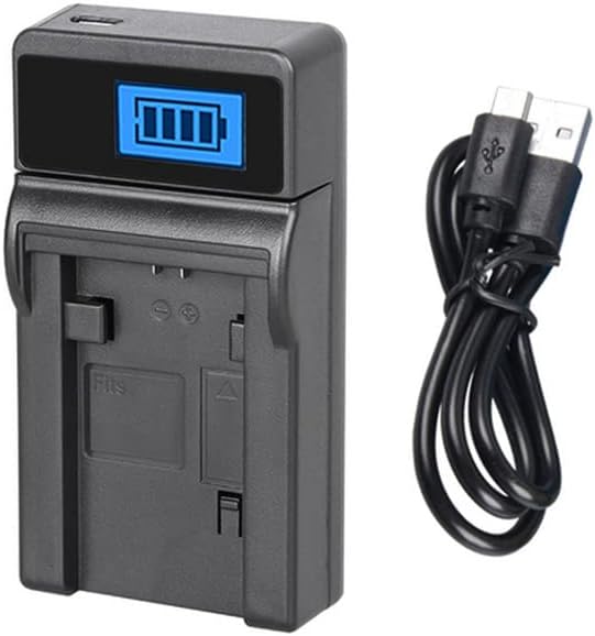 LCD Slim USB Charger for Fujifilm NP-30