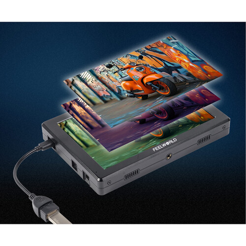 FeelWorld T7 PRO 7" High-Bright HDMI On-Camera Monitor with 3D LUTs