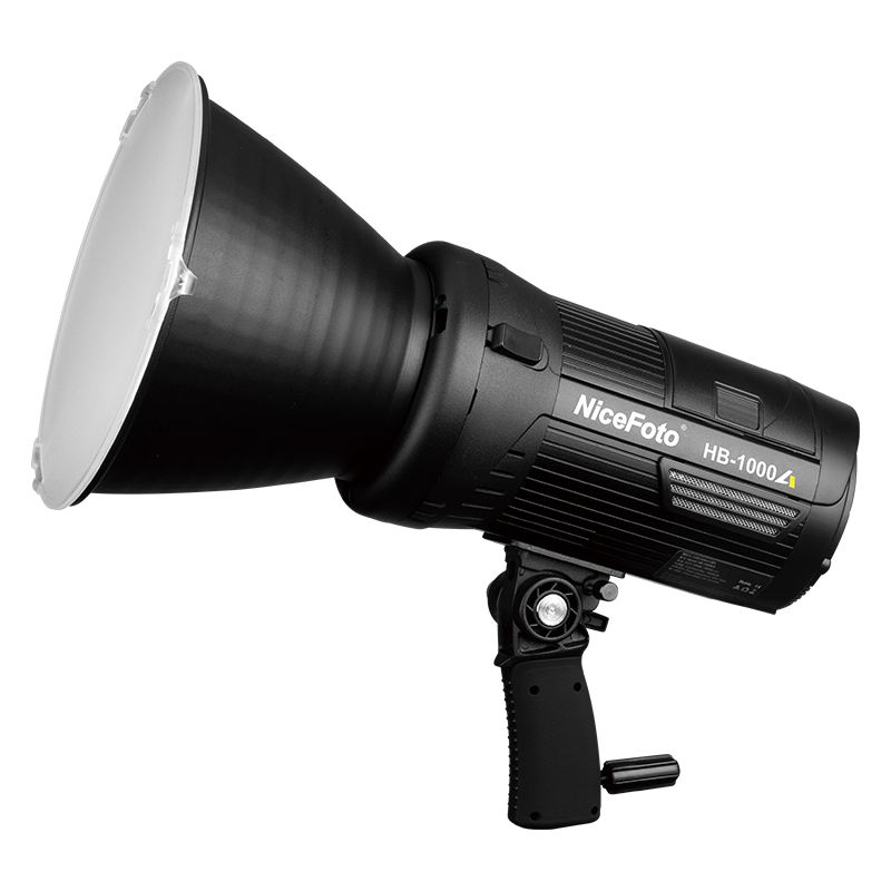 NiceFoto HB-1000A 100W Bi-Color COB LED Video Light (Built-in Battery)