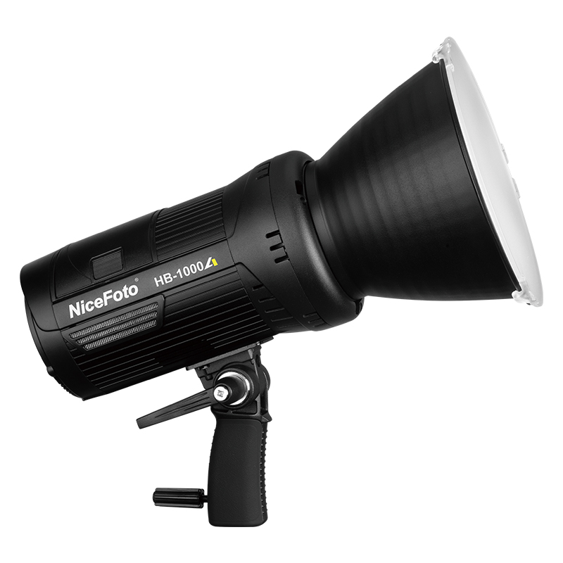 NiceFoto HB-1000A 100W Bi-Color COB LED Video Light (Built-in Battery)