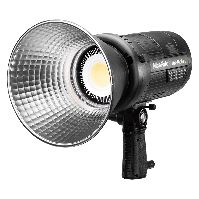 NiceFoto HB-1000A 100W Bi-Color COB LED Video Light (Built-in Battery)