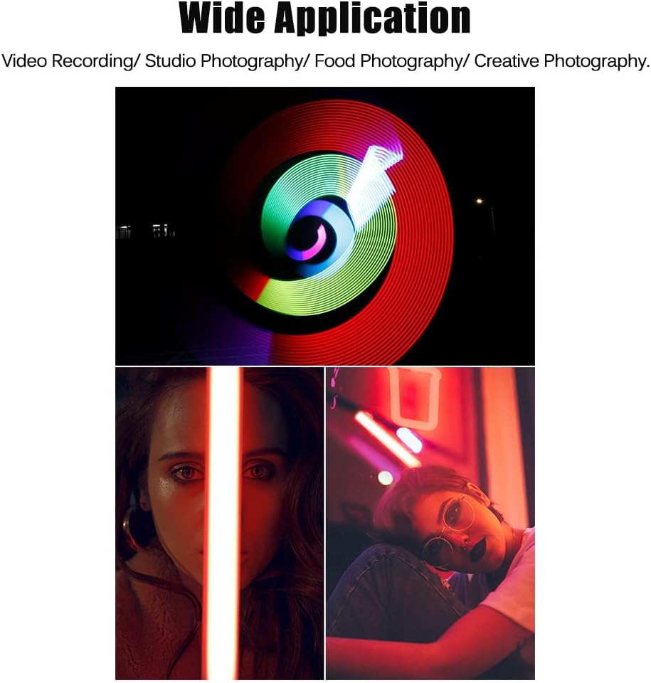 NiceFoto TC-210RGB 10W Magnetic LED Video Tube Light