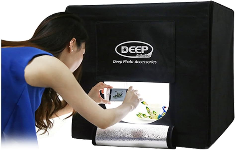 DEEP LED Studio-in-a-Box 80x80cm Bi-Color 3200K-5600K