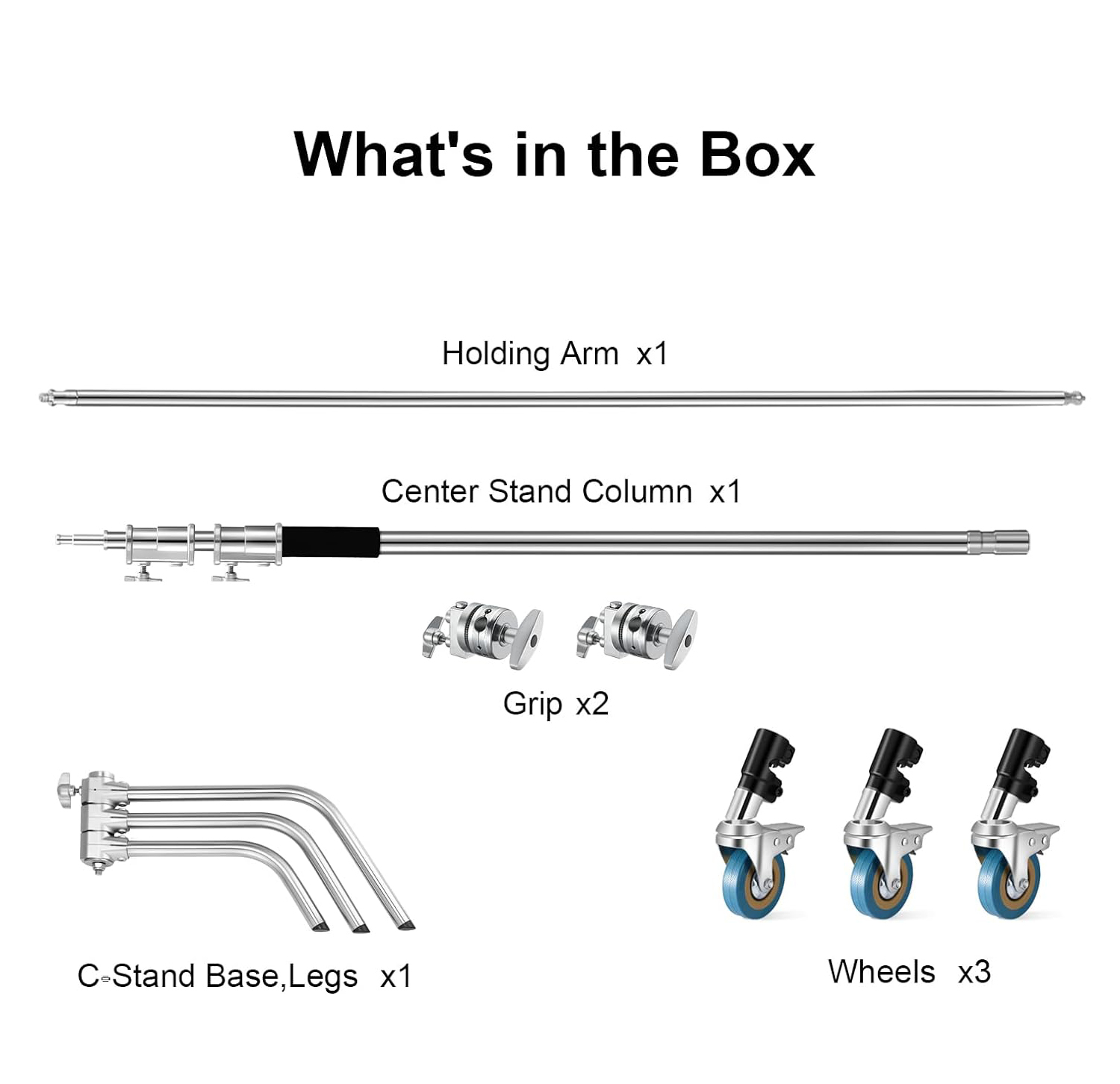 NiceFoto Y660IIB C-Light Stand with Casters