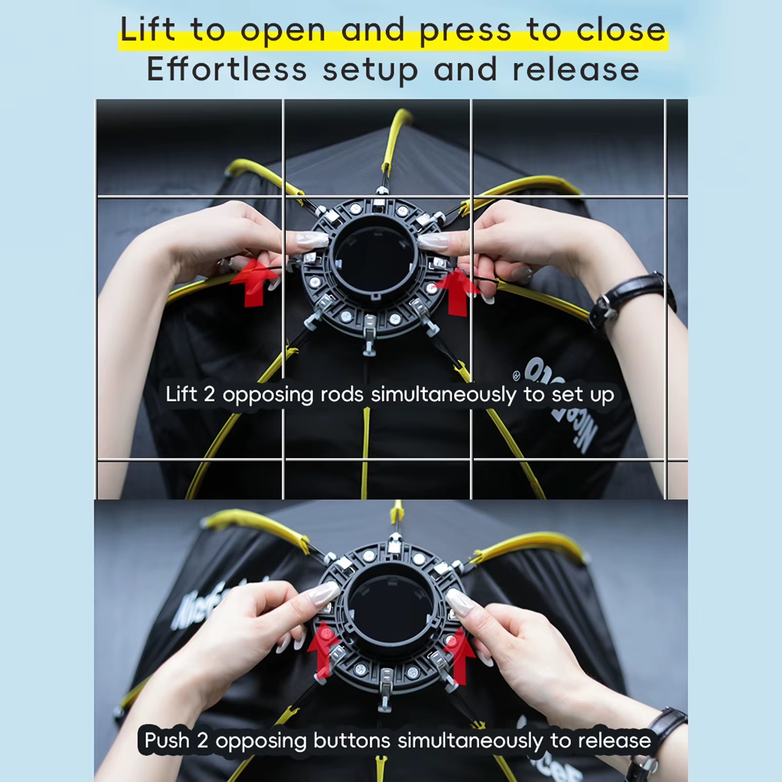 NiceFoto mini-Φ40g Quick Release Mini Bowens Mount Softbox 40cm