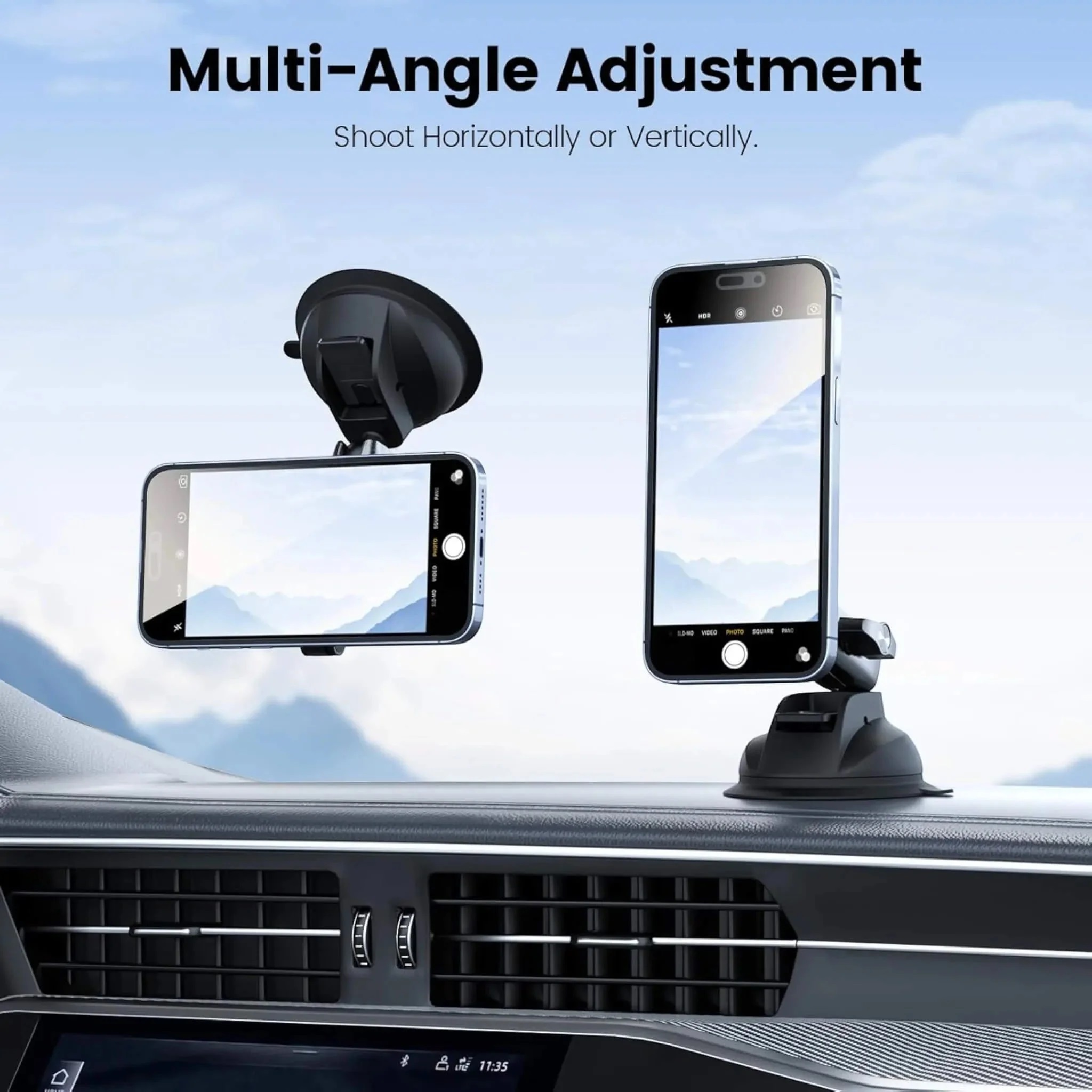 TELESIN Suction Cup Magnetic Phone Mount Holder Smartphone Magsafe TELESIN Suction Cup Magnetic Phone Mount Holder Smartphone Magsafe