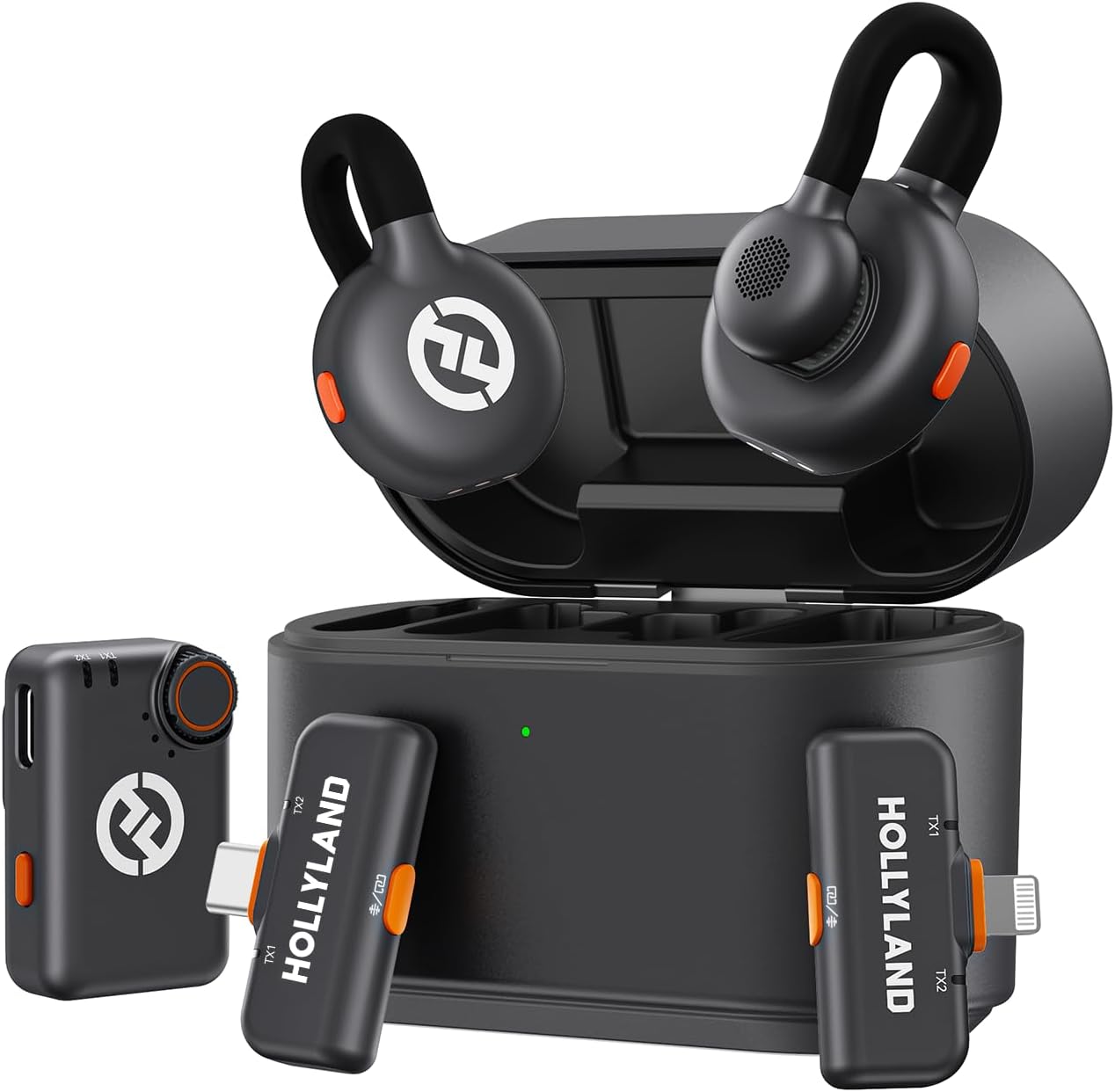 Hollyland LARK M2S Ultimate Combo 2-Person Wireless Microphone System