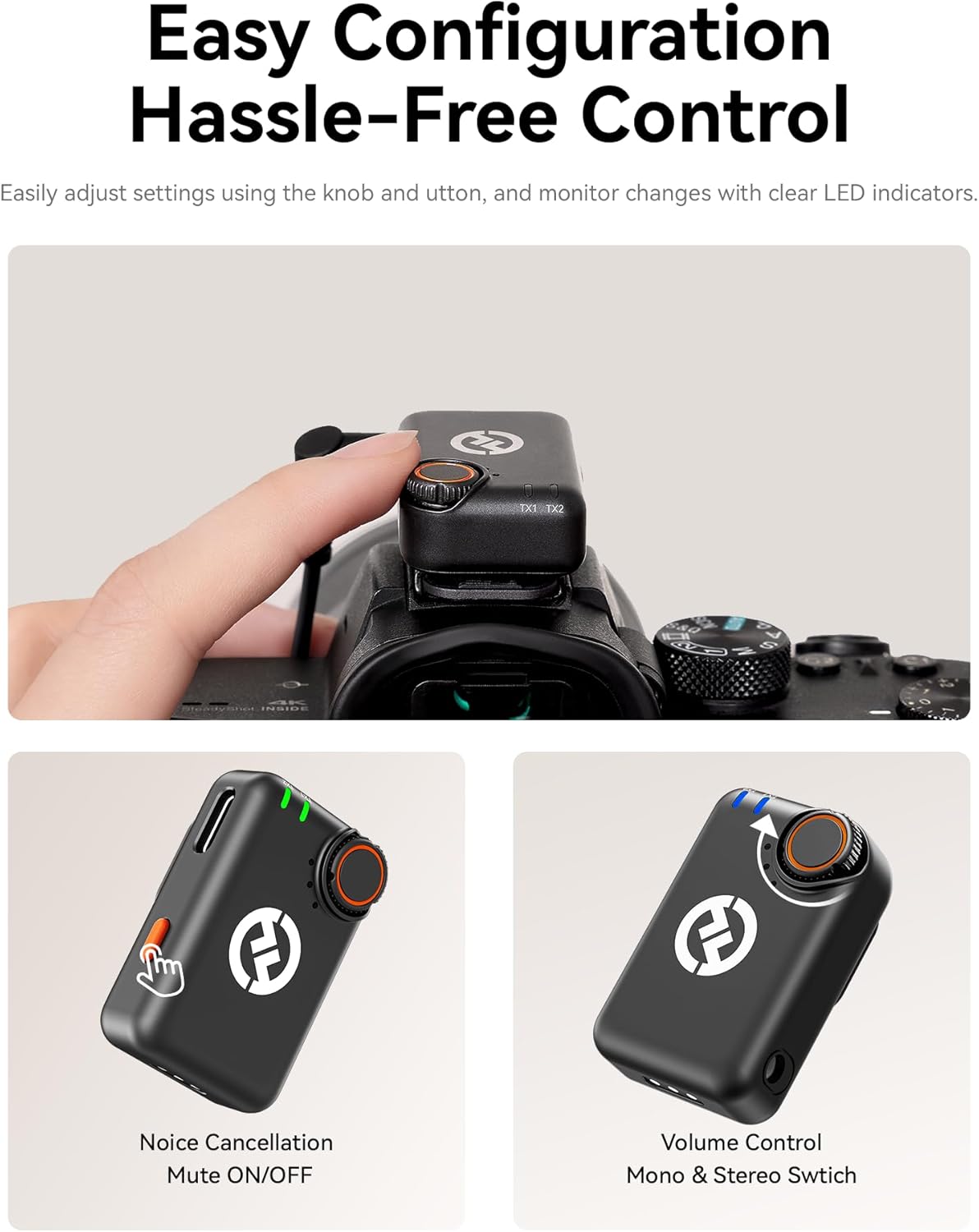 Hollyland LARK M2S Ultimate Combo 2-Person Wireless Microphone System