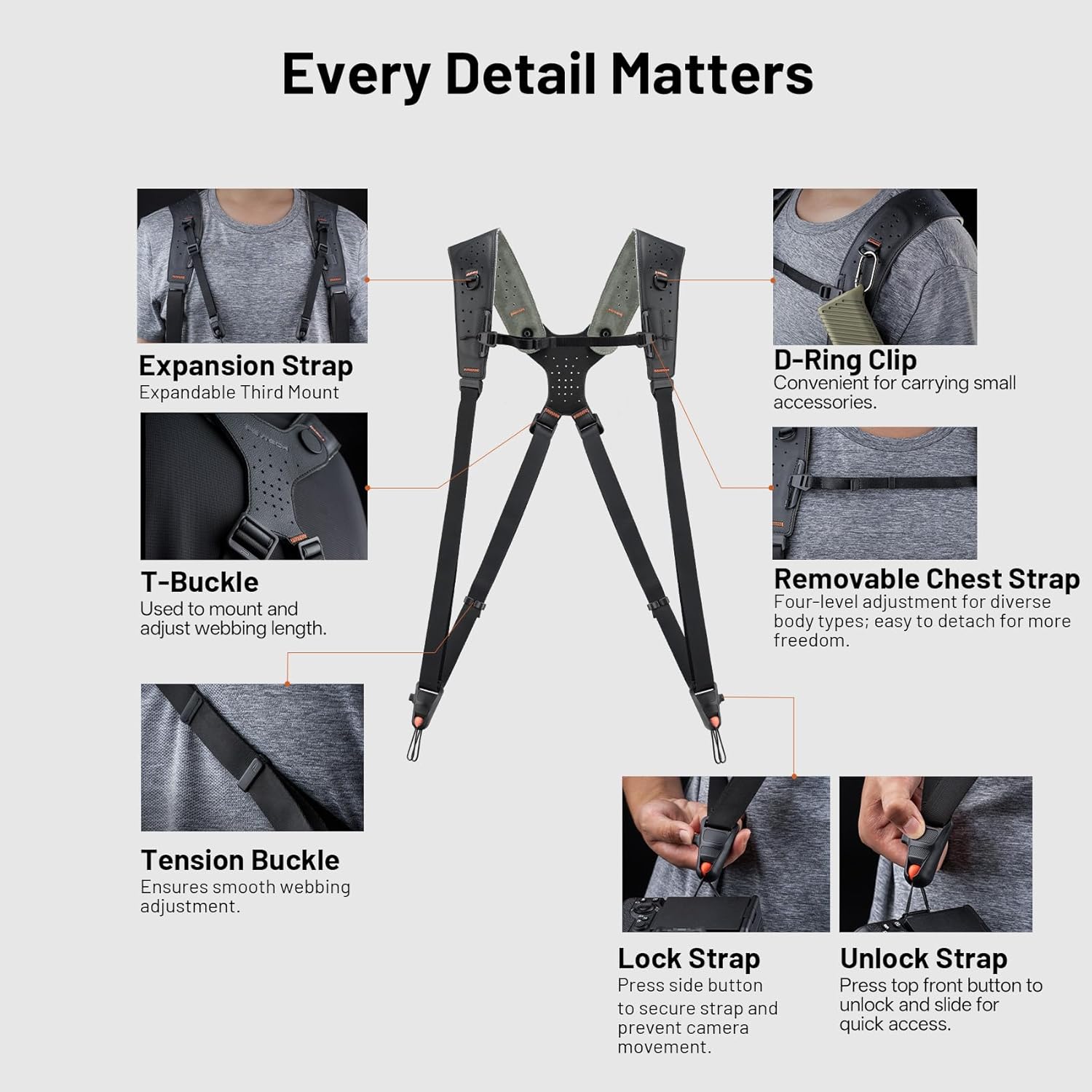 PGYTECH Camera Strap Master (Wilderness Green)