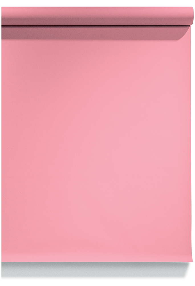 Emily Background Paper Rolls 2.72x10m #17 Carnation Pink
