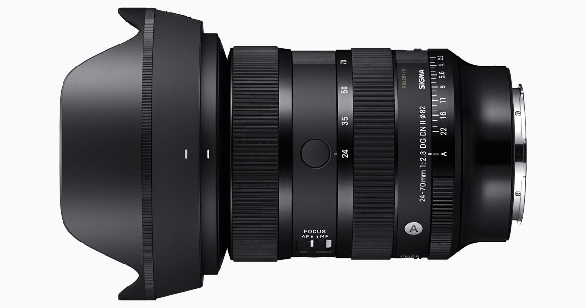 Sigma 24-70mm f/2.8 DG DN II Art Lens (Sony E)