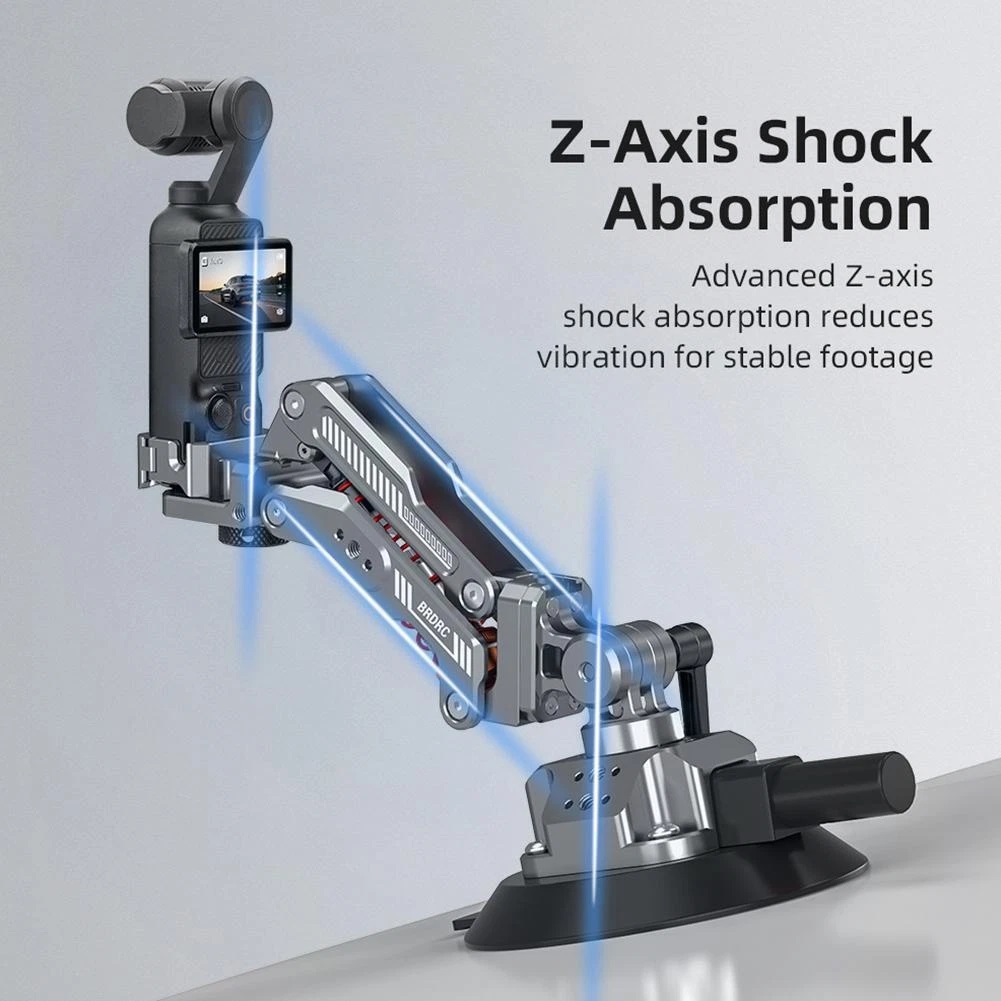 Car Shock Mount For DJI Osmo Pocket 3 Vehicle Shock Absorption Bracket