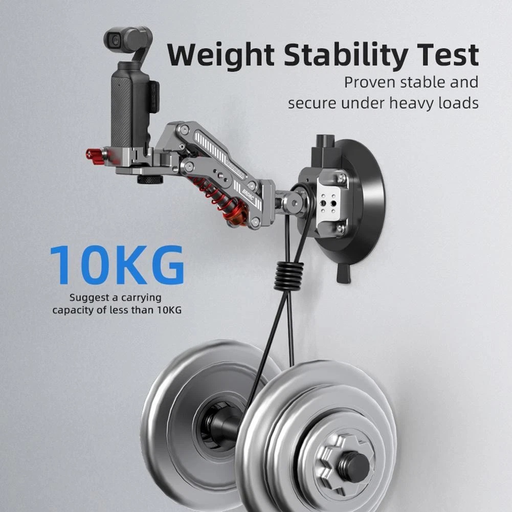 Car Shock Mount For DJI Osmo Pocket 3 Vehicle Shock Absorption Bracket