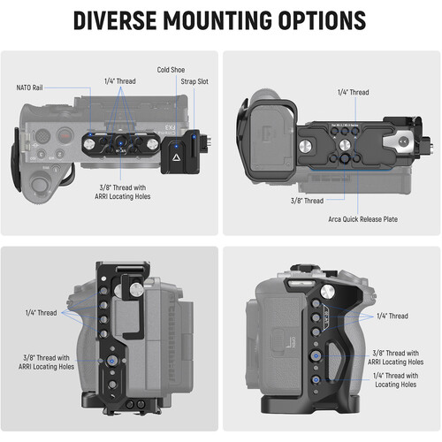 Neewer Camera Cage for Sony FX3 & FX30 Neewer Camera Cage for Sony FX3 & FX30